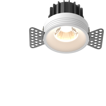 Встраиваемый светильник MAYTONI ROUND DL058-12W3K-TRS-W